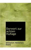 Dorwort Zur Achten Huflage: (English)