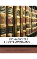 Romanciers Contemporains ...