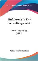 Einfuhrung In Das Verwaltungsrecht