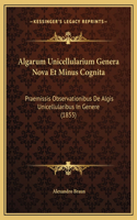 Algarum Unicellularium Genera Nova Et Minus Cognita