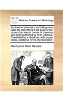 Lectures of Pharmacy