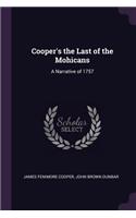 Cooper's the Last of the Mohicans