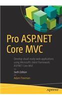 Pro ASP.Net Core MVC