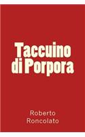 Taccuino di Porpora
