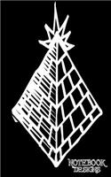 Notebook Designs: Pyramid Journal/Diary, Lined Paper, 100 Pages, 8x5, Composition Book, Great Pyramid