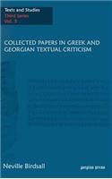 Collected Papers in Greek and Georgian Textual Criticism