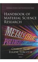 Handbook of Material Science Research