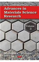 Advances in Materials Science Research