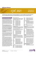 CPT 2021 Express Reference Coding Card: Evaluation and Management
