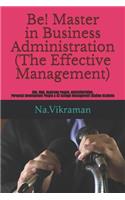 The Effective Management