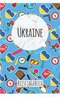 Ukraine Reisetagebuch: A5 Reise Journal I Notizbuch I Urlaubs Planer I Road trip Planer I Travel notebook I 6X9 Pocket journal I Geschenk für Backpacker