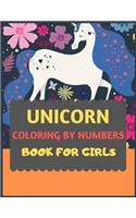 Unicorn Coloring By Numbers Book for Girls