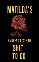 Matilda's Endless Lists of Shit to do