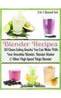 Blender Recipes: 30 Clean Eating Snacks