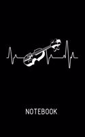 Notebook: 6x9 Cello - grid - squared paper - notebook - notes