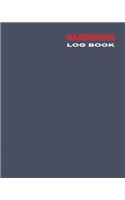 Gardening Journal for Men