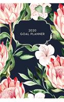 2020 Goal Planner: 2020 Dated Goal Planner Focus Weekly Monthly