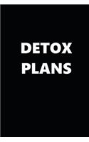 2020 Weekly Planner Funny Humorous Detox Plans 134 Pages