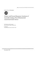Flutter and Forced Response Analyses of Cascades Using a Two-Dimensional Linearized Euler Solver
