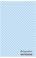 Composition Notebook: 5.5x8.5 inch college ruled 100 page Journal with lovely glossy cover. Perfect for Back to School.