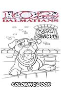 102 Dalmatians Coloring Book: Coloring Book for Kids and Adults, Activity Book with Fun, Easy, and Relaxing Coloring Pages