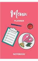 Menu Planner Notebook