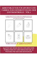 Vorschulische Arbeitsmappen (Arbeitsblätter für Spuren und Farben zur Unterstützung der Stiftkontrolle - Vol 1): Dieses Buch enthält 50 extra große Bilder mit dicken Linien, um eine fehlerfreie Farbgebung zu fördern, um das Selbstvertrauen zu stärken, Fru(3 Vorschulische Arbeitsmappen)