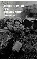 Order of Battle of the German Army, February 1944