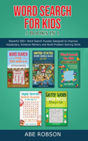 Word Search for Kids 5 Books in 1