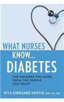 What Nurses Know...Diabetes