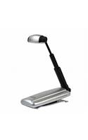 TRIPLE LED TELESCOPIC BOOK LIGHT SILVER