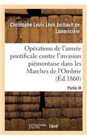 Sur Les Opérations de l'Armée Pontificale, Contre l'Invasion Piémontaise