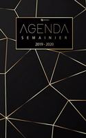 Agenda 2019 2020 - Agenda Semainier et Calendrier Août 2019 à Décembre 2020 Agenda Journalier