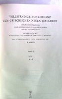 Gesamtwortbestand, Teil 1: Alpha - Lambda; Teil 2: My - Omega