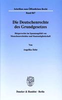 Die Deutschenrechte Des Grundgesetzes