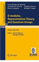 D-Modules, Representation Theory, and Quantum Groups