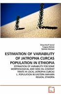 Estimation of Variability of Jatropha Curcas Population in Ethiopia