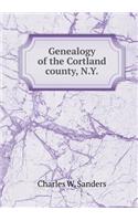 Genealogy of the Cortland County, N.Y