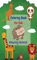 Coloring Book For Kids - Amazing Animals