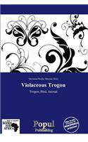 Violaceous Trogon: (English)
