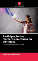 Participação das mulheres no campo da biblioteca