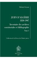 Juifs d'Algerie 1830-1907