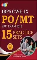 Ibps Cwe-Ix Po/Mt Pre-Exam: 15 Practice Sets Including Previous Year Solved Paper