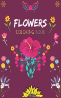 Flowers Coloring Book