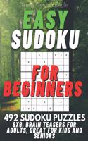 Sudoku for Beginners 9x9, Brain Teasers for Adults, Great for Kids and Seniors