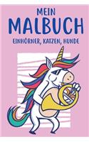 Mein Malbuch Einhörner