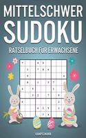 Mittelschwer Sudoku Rätselbuch für Erwachsene: 365 Mittelschwere Sudokus für Erwachsene mit Lösungen - Osterausgabe