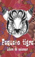 Pequeño tigre - Libro de colorear