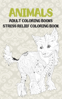 Adult Coloring Books Animals - Stress Relief Coloring Book