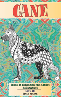 Libri da colorare per adulti rilassanti - Linee spesse - Animali - Cane